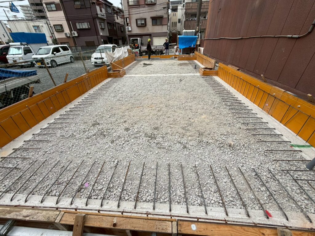 大阪府下新庄　オフィス基礎工事
