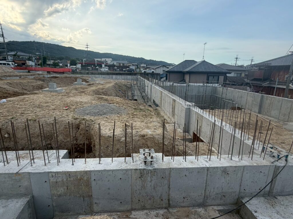 奈良県大和郡山市　店舗基礎工事